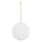 Craft Express Ceramic Sublimation Ornaments 25/Pkg-Circle, White 3" Diameter